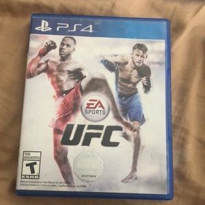 UFC PlayStation 4 disc